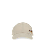 Fendi White Cotton Cap (Baseball Hat) Fendi