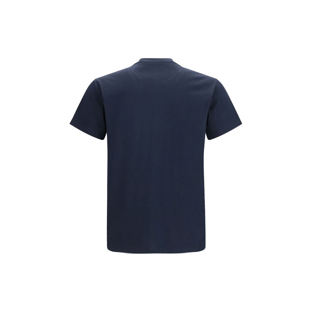 Fendi Blue Cotton T-Shirt Fendi