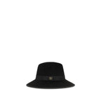 Valentino Garavani Black Cotton Fedora Valentino Garavani
