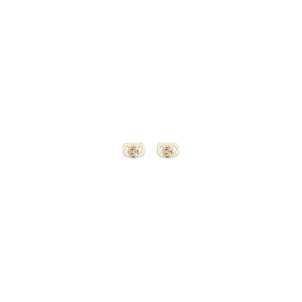 Valentino Garavani Gold Brass Earrings Valentino Garavani