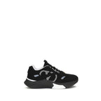 Valentino Garavani Black Polyester Athletic Sneakers Valentino Garavani