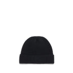 Prada Black Wool Oves Aries Beanie Prada