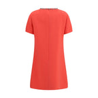 Valentino Multicolor Wool Oves Aries Casual Dress Valentino