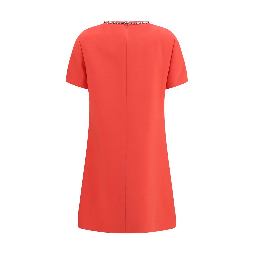 Valentino Multicolor Wool Oves Aries Casual Dress Valentino