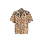 Valentino Multicolor Silk Pattern Shirt Valentino