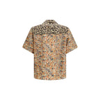 Valentino Multicolor Silk Pattern Shirt Valentino