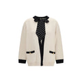 Valentino Beige Cotton Cardigan Valentino