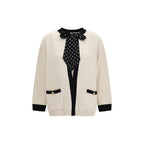 Valentino Beige Cotton Cardigan Valentino