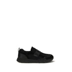 Prada Black Calf Leather Bos Taurus Athletic Sneakers Prada