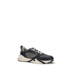 Fendi Multicolor Calf Leather Bos Taurus Athletic Sneakers Fendi