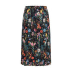 Gucci Multicolor Silk Midi Skirt Gucci