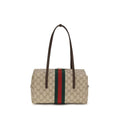 Gucci Beige Cotton Shoulder Bag Gucci