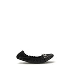Gucci Black Calf Leather Bos Taurus Ballet Flats Gucci