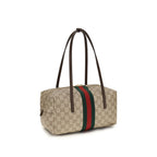 Gucci Beige Cotton Shoulder Bag Gucci