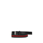 Gucci Black Calf Leather Bos Taurus Regular Belt Gucci
