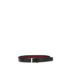 Gucci Black Calf Leather Bos Taurus Regular Belt Gucci