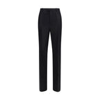Gucci Black Silk Dress Pants Gucci