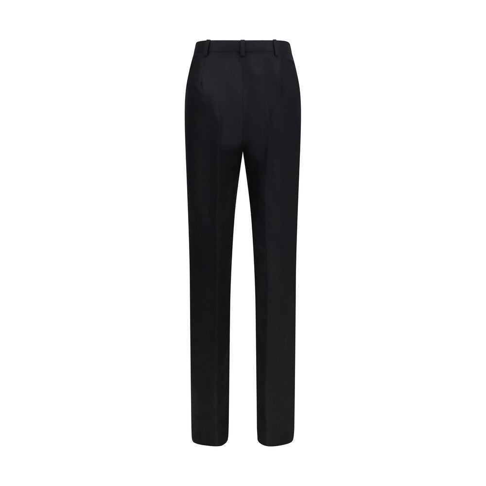 Gucci Black Silk Dress Pants Gucci