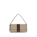 Gucci Beige Cotton Handbag Gucci