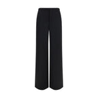 Gucci Black Wool Oves Aries Casual Pants Gucci