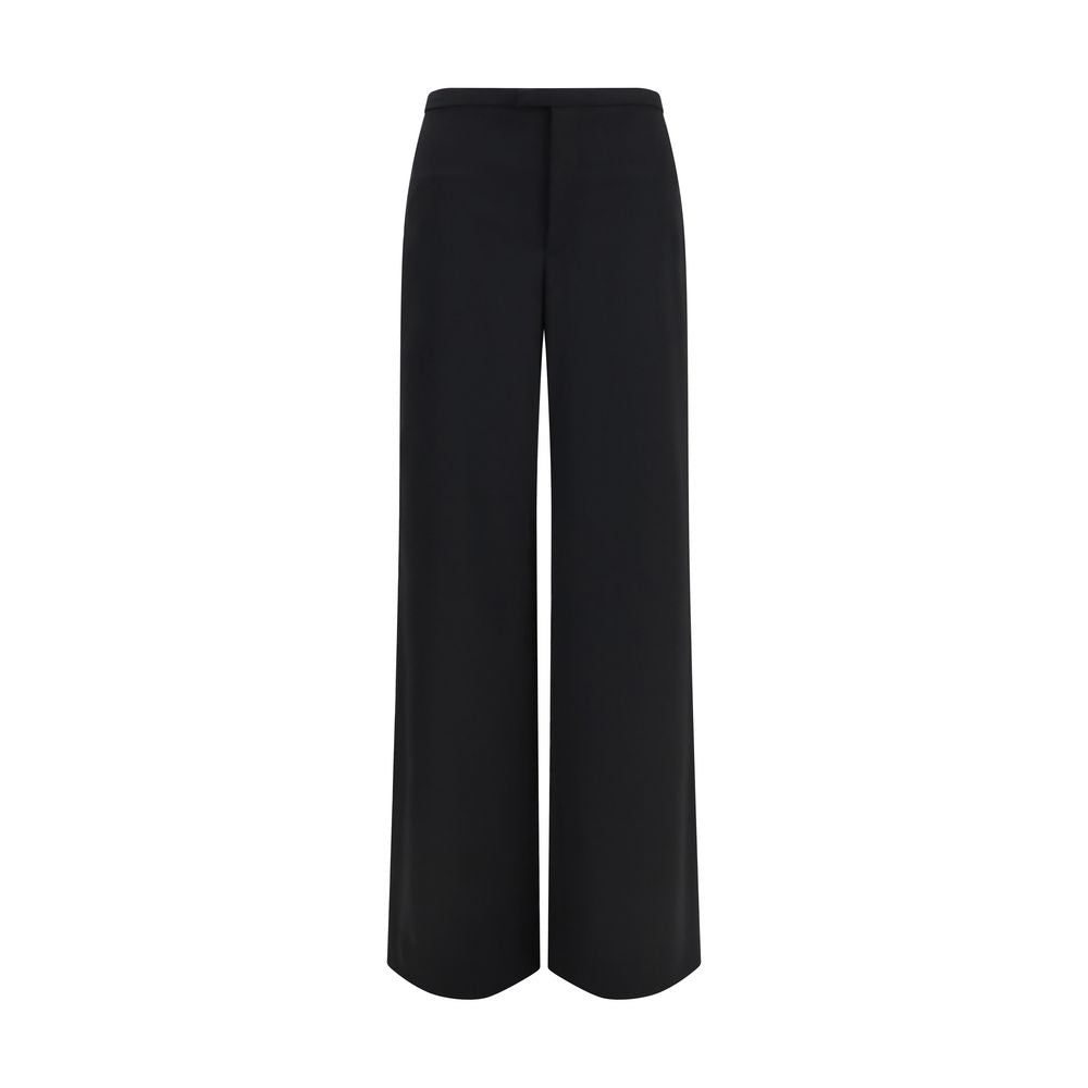 Gucci Black Wool Oves Aries Casual Pants Gucci