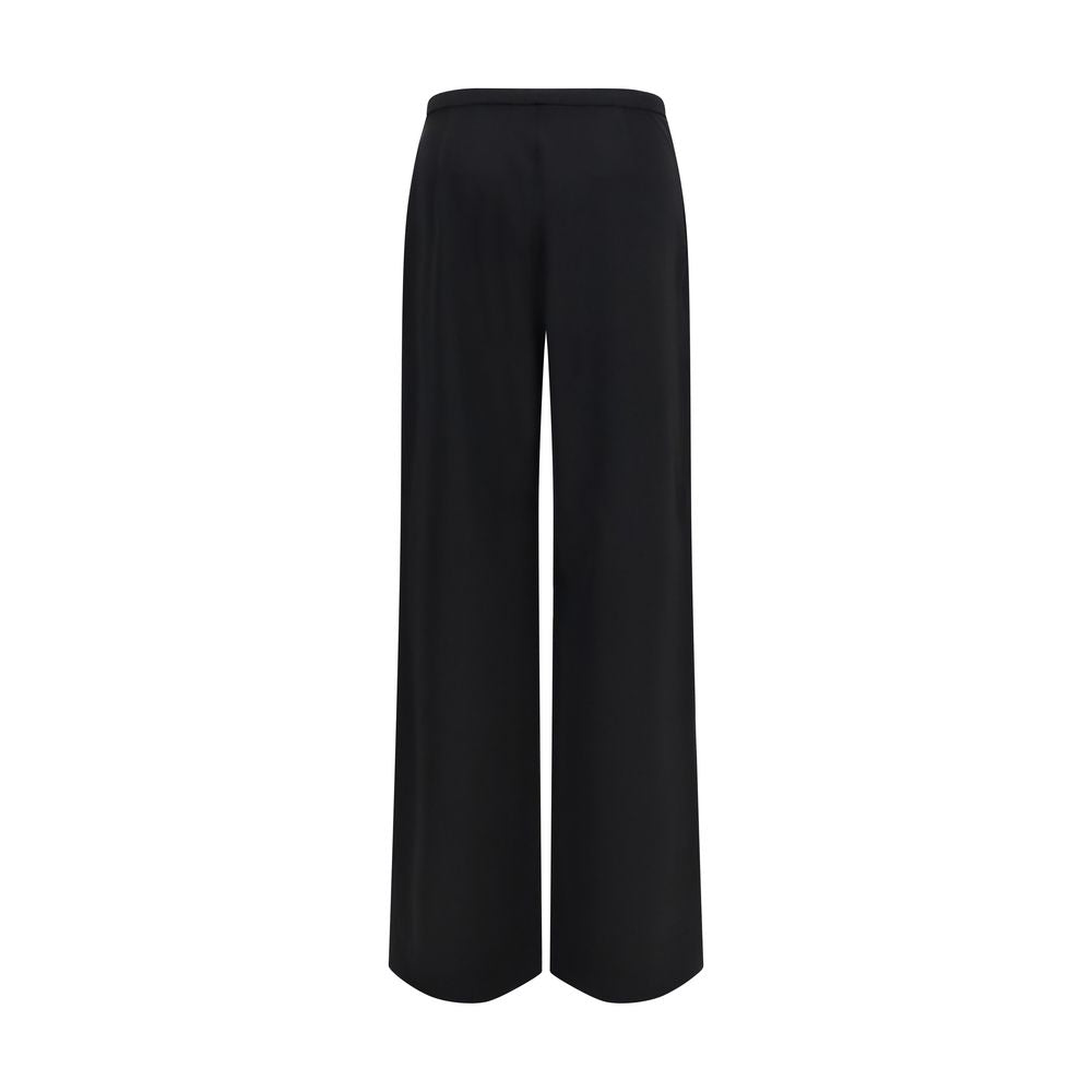 Gucci Black Wool Oves Aries Casual Pants Gucci
