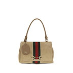 Gucci Beige Calf Leather Bos Taurus Handbag Gucci