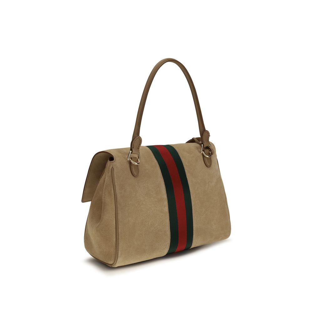 Gucci Beige Calf Leather Bos Taurus Handbag Gucci