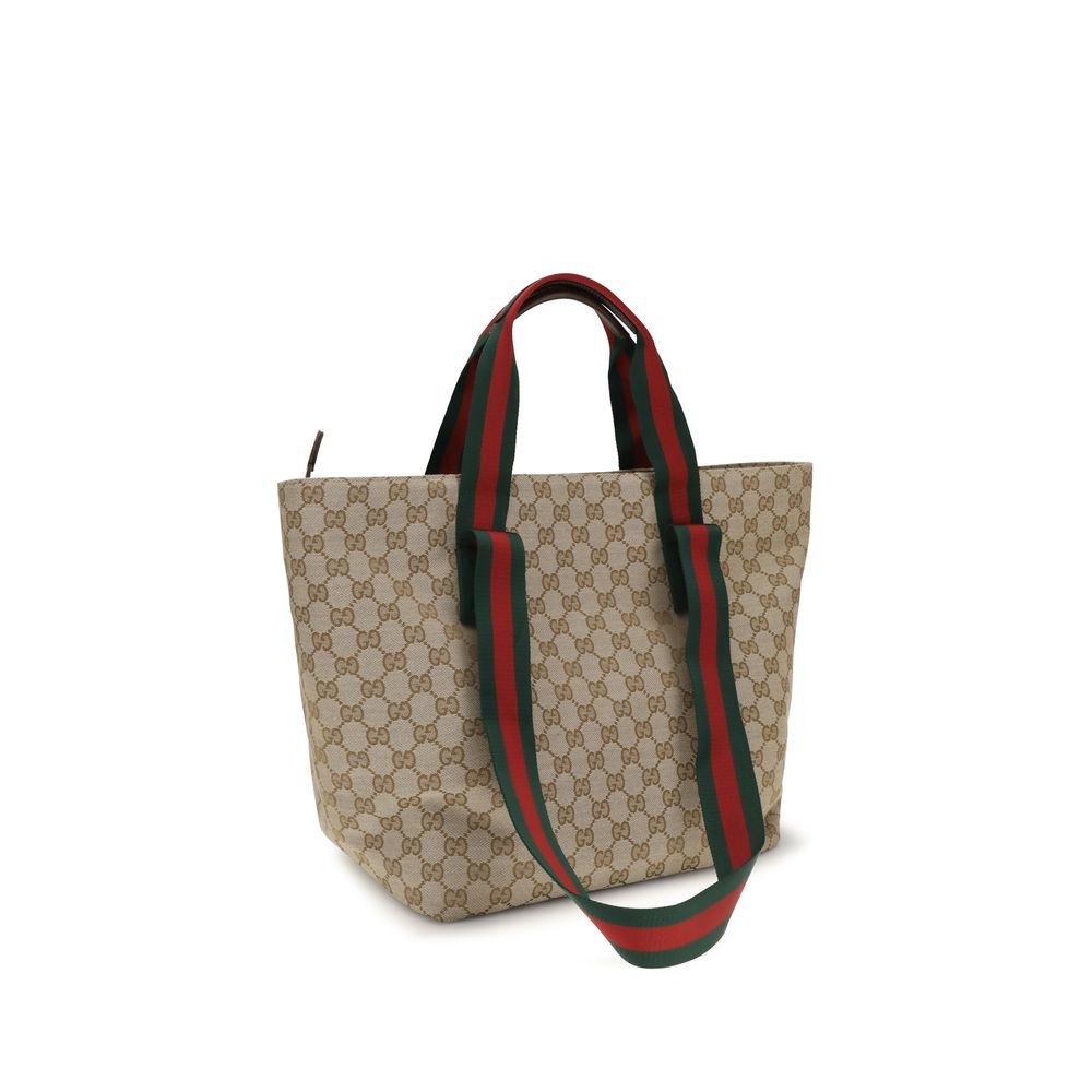 Gucci Beige Polyester Shoulder Bag Gucci