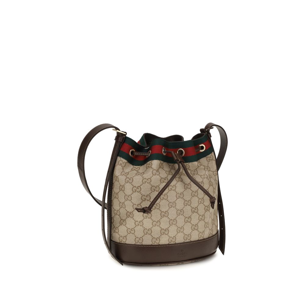 Gucci Beige Cotton Backet Bag Gucci