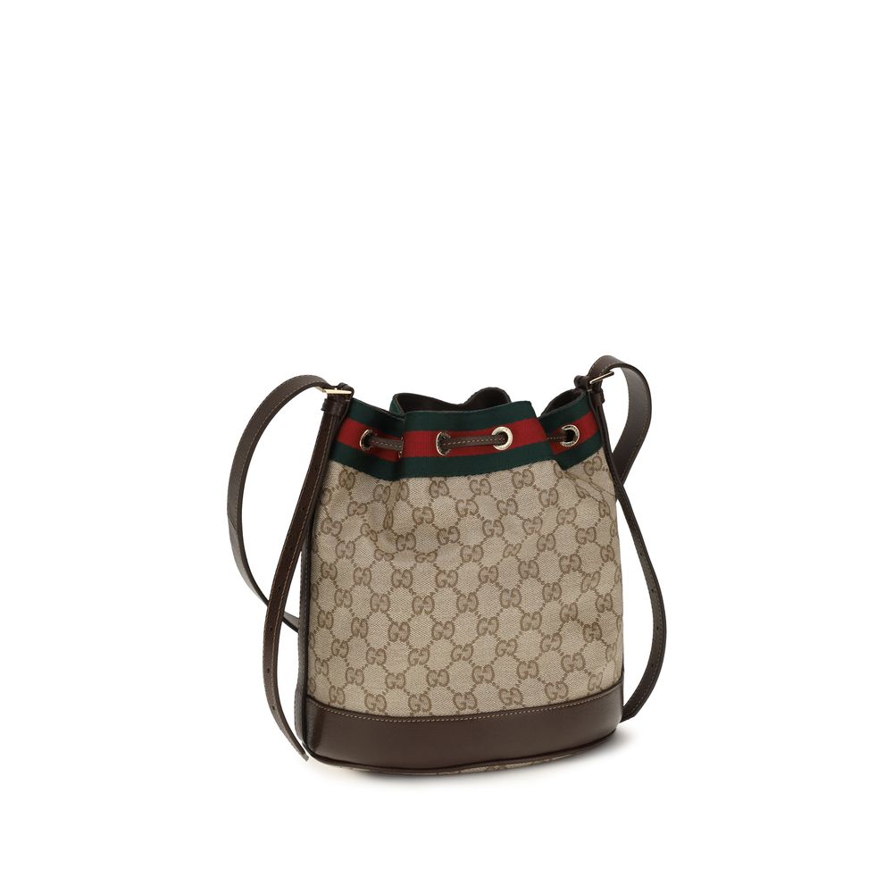 Gucci Beige Cotton Backet Bag Gucci