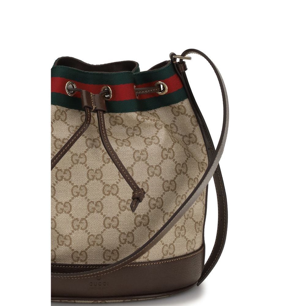 Gucci Beige Cotton Backet Bag Gucci
