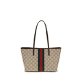 Gucci Beige Cotton Shoulder Bag Gucci