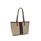 Gucci Beige Cotton Shoulder Bag Gucci