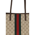 Gucci Beige Cotton Shoulder Bag Gucci