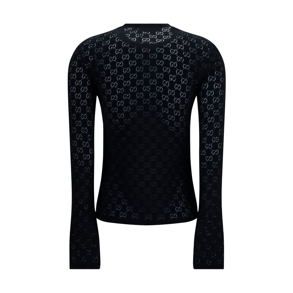 Gucci Black Cotton T-Shirt Gucci
