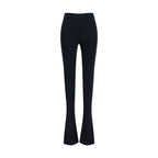 Gucci Black Viscose Flared Pants Gucci