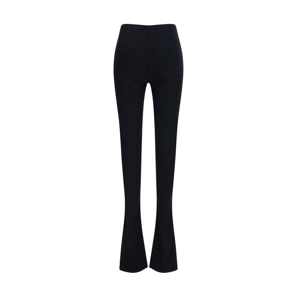 Gucci Black Viscose Flared Pants Gucci