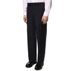 Prada Blue Wool Dress Pants Prada