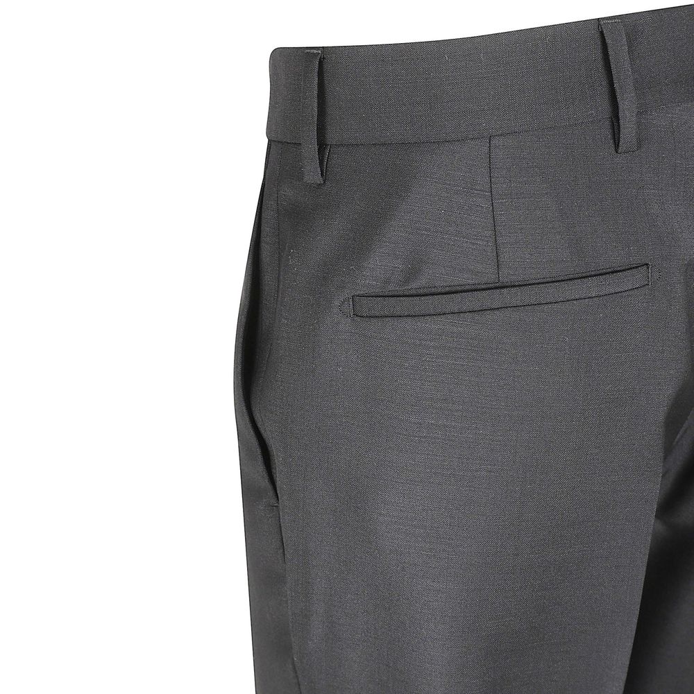 Prada Gray Wool Dress Pants Prada