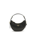 Prada Black Calf Leather Bos Taurus Shoulder Bag Prada