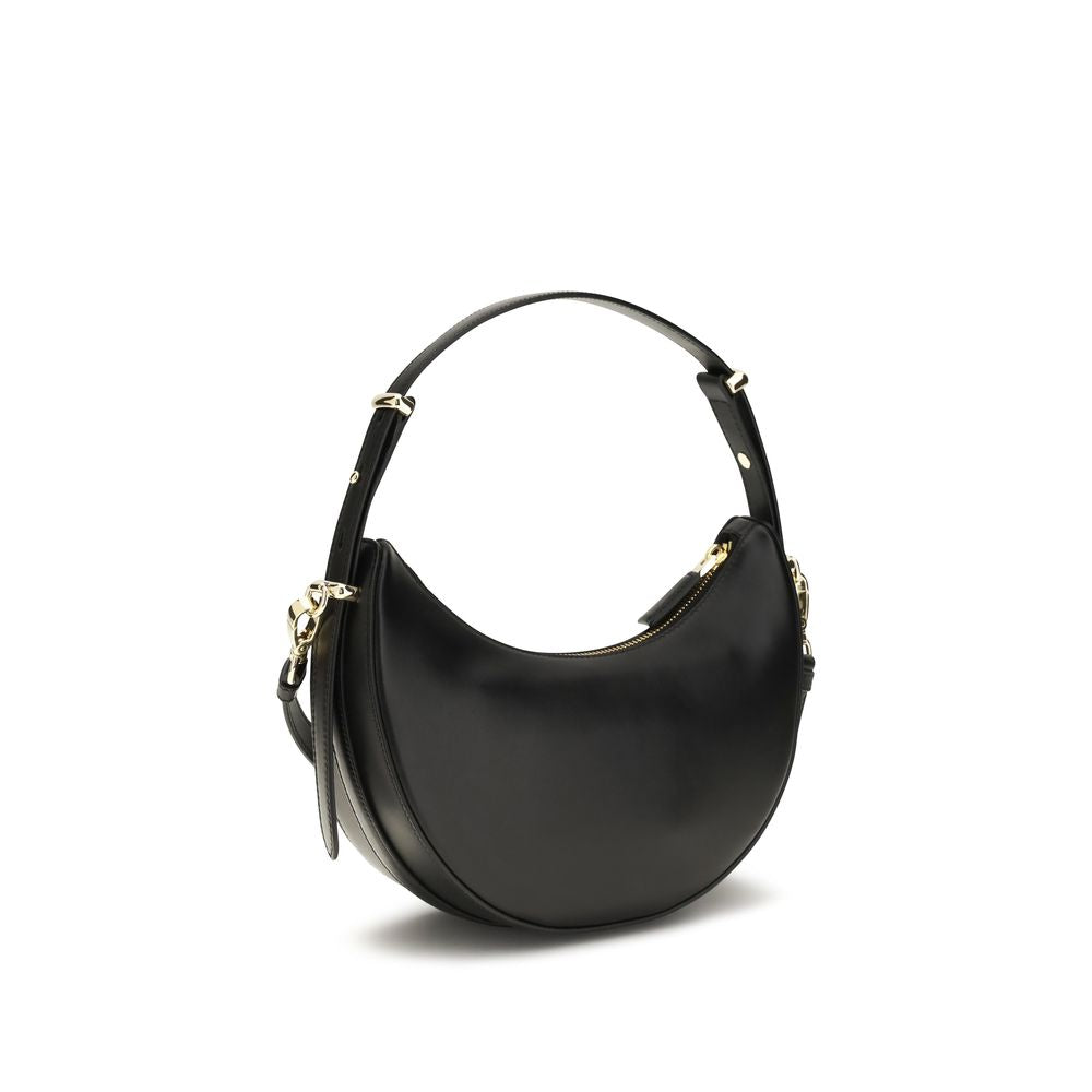 Prada Black Calf Leather Bos Taurus Shoulder Bag Prada