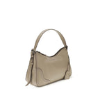 Prada Gray Calf Leather Bos Taurus Shoulder Bag Prada