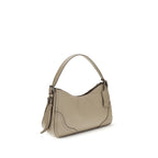 Prada Gray Calf Leather Bos Taurus Shoulder Bag Prada