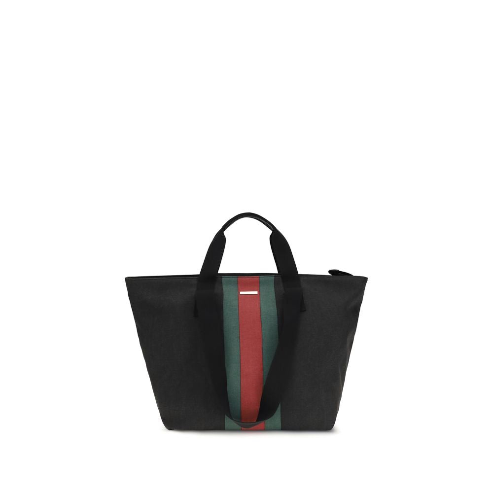 Gucci Black Cotton Shoulder Bag Gucci