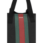 Gucci Black Cotton Shoulder Bag Gucci