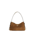 Prada Brown Calf Leather Bos Taurus Backet Bag Prada