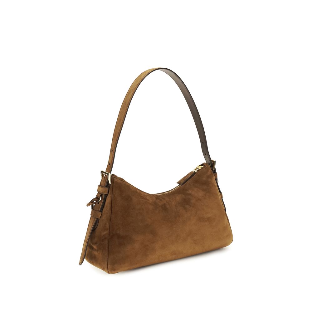 Prada Brown Calf Leather Bos Taurus Backet Bag Prada