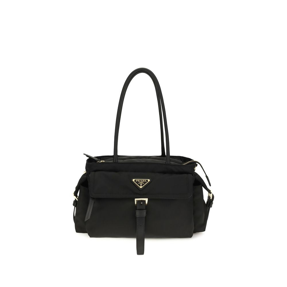 Prada Black Polyamide Handbag Prada