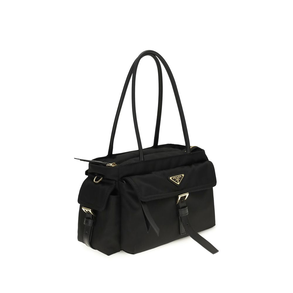 Prada Black Polyamide Handbag Prada